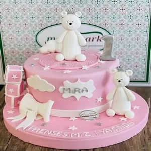 şeker hamurlu özel pasta