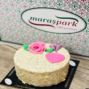 Nescafeli meyveli pasta